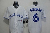 Toronto Blue Jays #6 Marcus Stroman White New Cool Base Stitched MLB Jersey,baseball caps,new era cap wholesale,wholesale hats